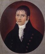 Johnson Joshua Portrait of Sea Captain Fohn Murphy oil painting